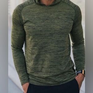 ZYIA Men's Heathered Green Sweatshirt
